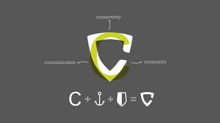 The CIBIS branding is based on a shield and the letter 'C', communicating strength and community